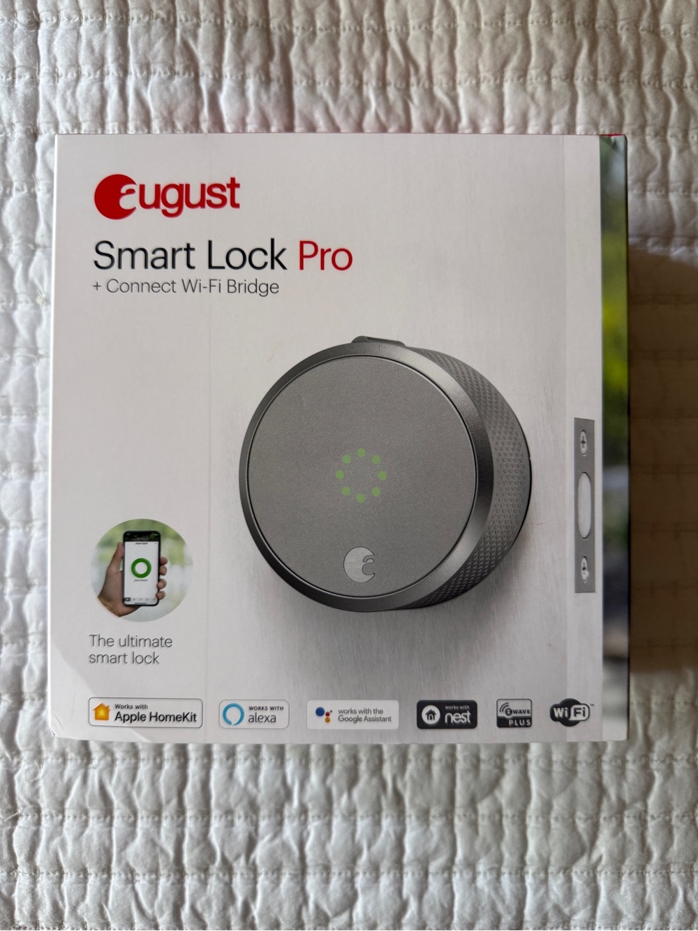 Brand New in Box - August Smart Lock Pro + Connect Wi-Fi Bridge, 3rd Generation